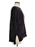 Vince. 100% Silk Black Long Sleeve Top Size M - photo 4