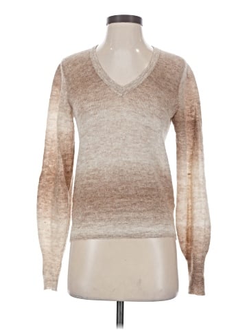 Madewell Space-Dyed Alpaca-Blend V-Neck Sweater (view 1)