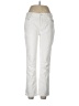 Paige Chevron-herringbone Ivory Jeans Size 30 waist - photo 1