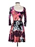 Alya Print Purple Cocktail Dress Size S - photo 2