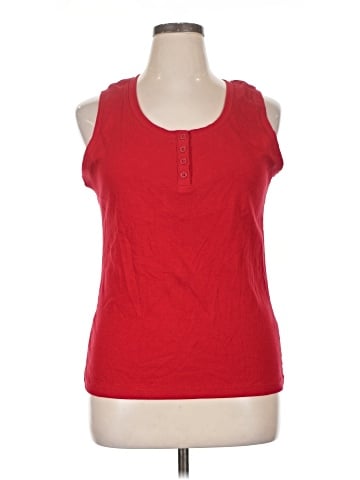 Lands' End Sleeveless T-Shirt (view 1)