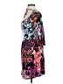 Alya Print Purple Cocktail Dress Size S - photo 5