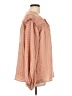 Easel Pink Long Sleeve Blouse Size L - photo 4