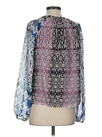 Ramy Brook 3/4 Sleeve Silk Top (view 2)