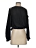 Ramy Brook 100% Polyester Black Long Sleeve Blouse Size S - photo 1