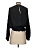 Ramy Brook 100% Polyester Black Long Sleeve Blouse Size S - photo 2