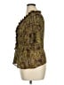 Sunny Leigh 100% Polyester Brown Short Sleeve Blouse Size XL - photo 5