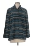 Sag Harbor 100% Acrylic Stripes Blue Coat Size 8 - photo 1