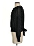 Cliche Polka Dots Black Long Sleeve Blouse Size S - photo 5
