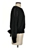 Cliche Polka Dots Black Long Sleeve Blouse Size S - photo 4