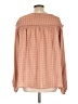 Easel Pink Long Sleeve Blouse Size L - photo 2