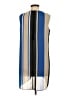 Chico's 100% Polyester Stripes Blue Casual Dress Size S - photo 2