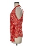 Leifsdottir 100% Silk Red Kimono Size 6 - photo 5