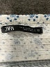 Zara Blue 3/4 Sleeve Blouse Size XS - photo 7