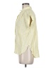 Ann Taylor LOFT Stripes Yellow Short Sleeve Blouse Size M - photo 5