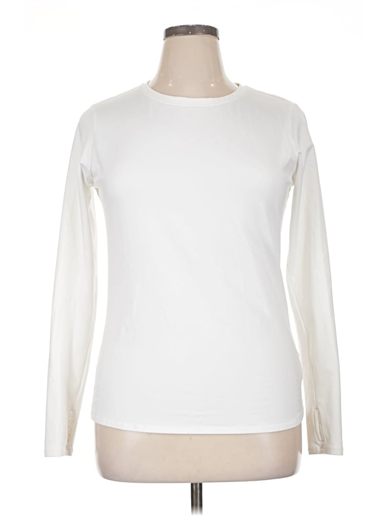 Pre-owned Dsg Long Sleeve T-shirt In Ivory