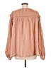 Easel 100% Polyester Pink Long Sleeve Blouse Size L - photo 2