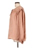 Easel 100% Polyester Pink Long Sleeve Blouse Size L - photo 5