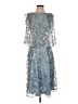 JS Collections Blue Cocktail Dress Size 4 - photo 1