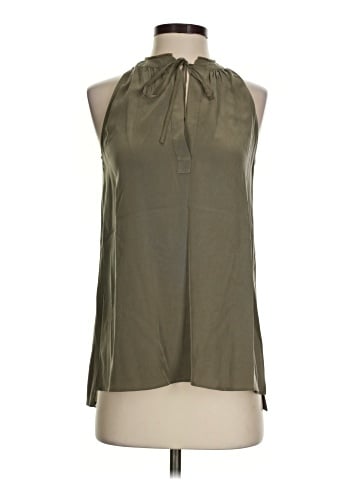 Theory Sleeveless Silk Top (view 1)