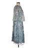 JS Collections Blue Cocktail Dress Size 4 - photo 4