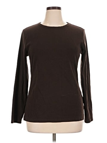 Style&Co Long Sleeve T-Shirt (view 1)