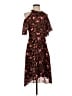 A.L.C. 100% Silk Paisley Black Cocktail Dress Size 4 - photo 1