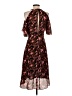 A.L.C. 100% Silk Paisley Black Cocktail Dress Size 4 - photo 2
