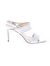 Calvin Klein White Sandals Size 10 - photo 1