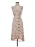 Assorted Brands 100% Rayon Paisley Tan Casual Dress Size XS - photo 1