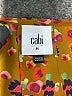 CAbi 100% Polyester Brown Long Sleeve Blouse Size M - photo 7
