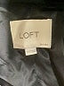 Ann Taylor LOFT 100% Polyester Black Track Jacket Size XXS - photo 6