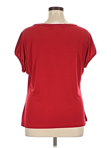 Worthington Short Sleeve Blouse (view 2)