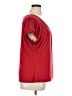 Worthington Red Short Sleeve Blouse Size 1X - photo 4