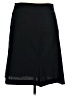 Robin Howe Solid Black Wool Skirt Size 14 - photo 2
