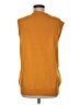 Chaps 100% Cotton Orange Sweater Vest Size M - photo 2