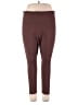 Fabletics Solid Brown Active Pants Size 3X - photo 1