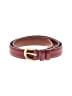 Coach 100% Leather Burgundy Leather Belt Size M - photo 1