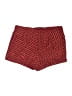 Moon 100% Polyester Chevron-herringbone Red Shorts Size M - photo 2