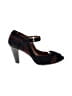 Sofft Stripes Black Heels Size 10 - photo 1