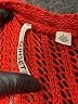 Sunsets 100% Acrylic Red Jacket Size L - photo 6