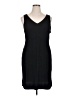 Halogen 100% Polyester Black Cocktail Dress Size XL - photo 1