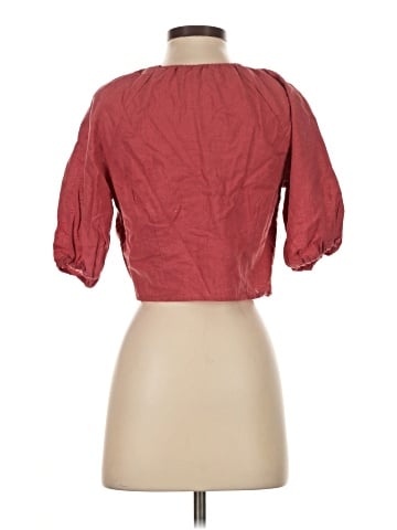 Abercrombie & Fitch Short Sleeve Blouse (view 2)