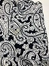 Spense 100% Acetate Paisley Gray Cocktail Dress Size 14 - photo 3
