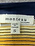 Monteau 100% Polyester Stripes Blue Casual Dress Size S - photo 7