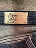 Cosmic Blue Love Stripes Blue Jeans Size 18W - photo 4