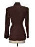 Kasper A.S.L. 100% Acetate Brown Blazer Size 4 (petite) - photo 2