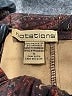 Notations Paisley Burgundy Formal Skirt Size S - photo 4