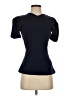 Maggie Marilyn Blue Short Sleeve Turtleneck Size S - photo 1