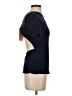 Maggie Marilyn Blue Short Sleeve Turtleneck Size S - photo 4